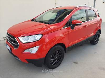 Ford EcoSport 1.0 EcoBoost 125cv Titanium Rosso usata Castelnovo di Sotto