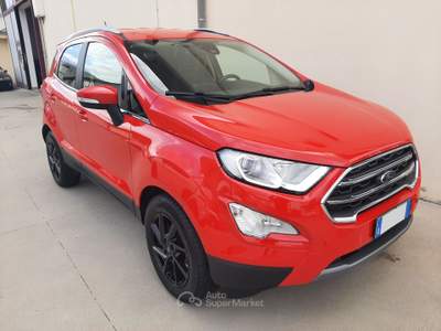 Ford EcoSport 1.0 EcoBoost 125cv Titanium Rosso usata Castelnovo di Sotto