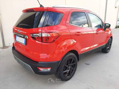 Ford EcoSport 1.0 EcoBoost 125cv Titanium Rosso usata Castelnovo di Sotto