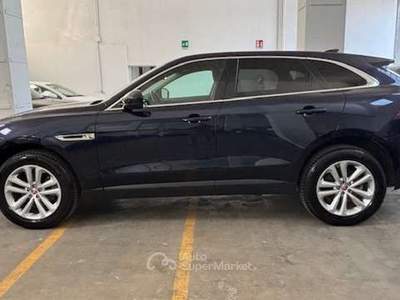 Jaguar F-Pace F-Pace 2016 2.0d Portfolio AWD 180cv auto-tetto pan-autom- Blu/Azzurro usata Monza