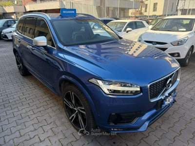 Volvo XC90 D5 AWD Geartronic 7 posti R-design Blu/Azzurro usata Sesto San Giovanni