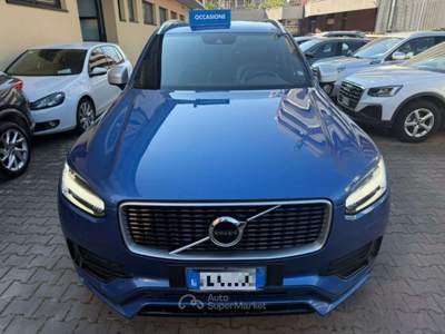 Volvo XC90 D5 AWD Geartronic 7 posti R-design Blu/Azzurro usata Sesto San Giovanni