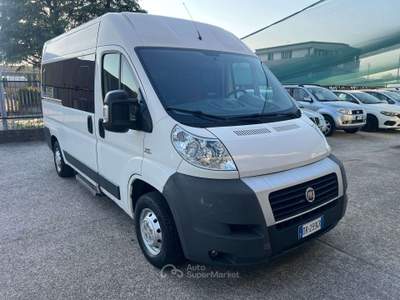 Fiat Ducato 2.3 MJET 120CV - 9 POSTI + PEDANA ELETTRICA Bianco usata Caravaggio