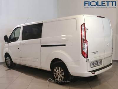 Ford Transit Custom TRANSIT CUSTOM 320 2.0 ECOBLUE 130 AUT. PL-DC FURG. TITANIUM Bianco usata Manerbio
