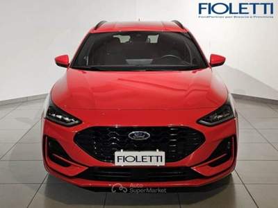 Ford Focus 4ª SERIE 1.0 ECOBOOST HYBRID 125 CV SW ST LINE Rosso usata Manerbio