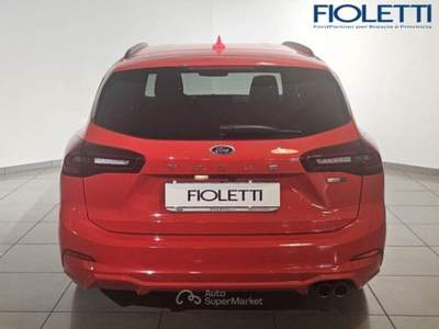 Ford Focus 4ª SERIE 1.0 ECOBOOST HYBRID 125 CV SW ST LINE Rosso usata Manerbio