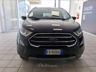 Ford EcoSport 1.5 ecoblue Titanium s&s 100cv my19 Nero usata Teramo