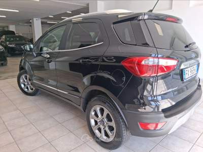 Ford EcoSport 1.5 ecoblue Titanium s&s 100cv my19 Nero usata Teramo