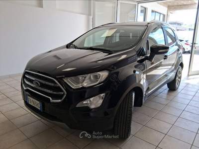 Ford EcoSport 1.5 ecoblue Titanium s&s 100cv my19 Nero usata Teramo