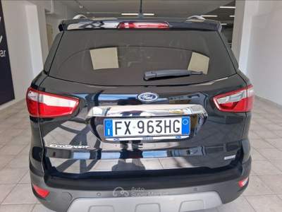 Ford EcoSport 1.5 ecoblue Titanium s&s 100cv my19 Nero usata Teramo