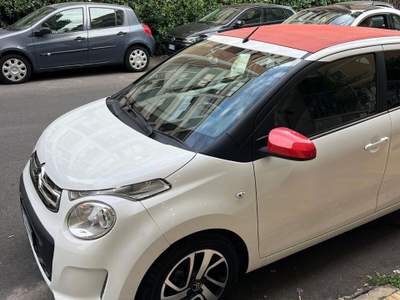 Citroen C1 1.0 Benzina 5 porte Shine Navi bicolor pdc Bianco usata Roma