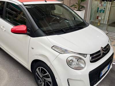 Citroen C1 1.0 Benzina 5 porte Shine Navi bicolor pdc Bianco usata Roma