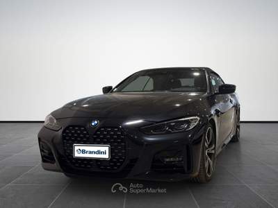 BMW Serie 4 420d 420d mhev 48v msport auto Nero usata Firenze