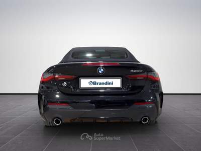 BMW Serie 4 420d 420d mhev 48v msport auto Nero usata Firenze
