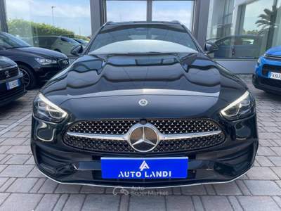 Mercedes-Benz Classe C d Mild hybrid AMG Line Premium Plus 9G-Tronic Station Wagon Nero usata Sarego