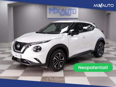 Nissan Juke 1.0 DIG-T N-Connecta 114CV DCT Bianco usata Latina