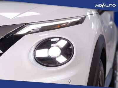 Nissan Juke 1.0 DIG-T N-Connecta 114CV DCT Bianco usata Latina