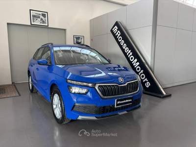 Skoda Kamiq 1.0G-Tec Metano+Benz. Amb. Blu/Azzurro usata Spresiano