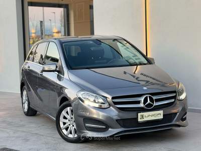 Mercedes-Benz Classe B d 1.5 109cv BUSINESS ITALIANA MANUALE BLOCKSHAFT RETROCAMERA Argento usata Pomigliano d'Arco
