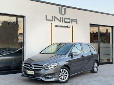 Mercedes-Benz Classe B d 1.5 109cv BUSINESS ITALIANA MANUALE BLOCKSHAFT RETROCAMERA Argento usata Pomigliano d'Arco