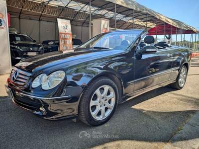 Mercedes-Benz CLK Kompr. AUTOMATICA Cabrio Nero usata Roma