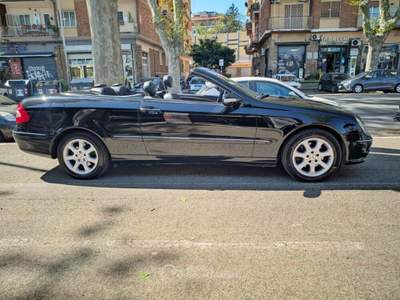 Mercedes-Benz CLK Kompr. AUTOMATICA Cabrio Nero usata Roma