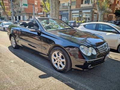 Mercedes-Benz CLK Kompr. AUTOMATICA Cabrio Nero usata Roma