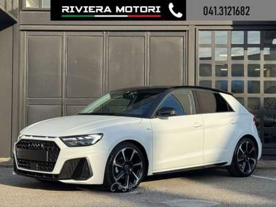 Audi A1 SPB 30 TFSI S tronic Black Line Bianco usata Dolo