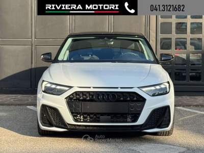 Audi A1 SPB 30 TFSI S tronic Black Line Bianco usata Dolo