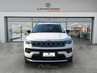 Jeep Compass 1.6 mjt Limited 2wd 130cv Telecamera e CarPlay Bianco usata Latina