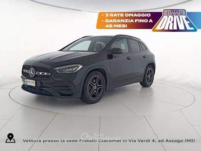 Mercedes-Benz GLA 200 d premium 4matic auto Nero usata Assago Mercedes-Benz GLA 200 d premium 4matic auto Nero usata Assago
