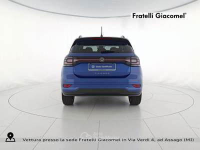 Volkswagen T-Cross 1.0 tsi sport 110cv dsg Blu/Azzurro usata Assago