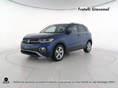 Volkswagen T-Cross 1.0 tsi advanced 110cv Blu/Azzurro usata Assago