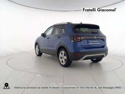 Volkswagen T-Cross 1.0 tsi advanced 110cv Blu/Azzurro usata Assago