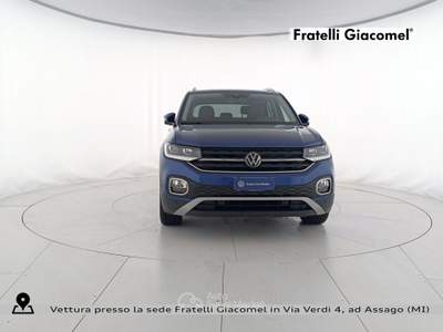 Volkswagen T-Cross 1.0 tsi advanced 110cv Blu/Azzurro usata Assago