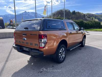 Ford Ranger WILDTRAK 2.0 TDCI 170CV DC AUTO Arancione usata Levico Terme