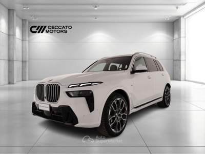 BMW X7 40 d 48V MSport xDrive Steptronic Bianco usata Padova