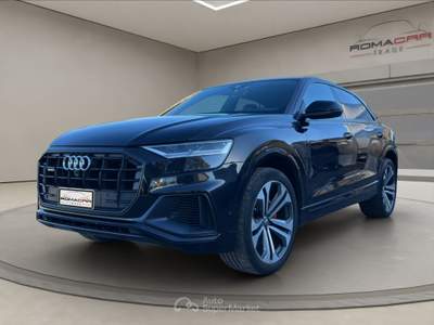 Audi Q8 Audi  50 tdi quattro s-line - tiptronic, ibrida! Nero usata Roma