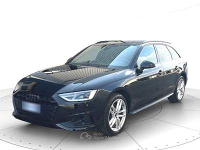 Audi A4 A4 avant 35 2.0 tfsi mhev business advanced 150cv + gancio traino Nero usata San Vendemiano