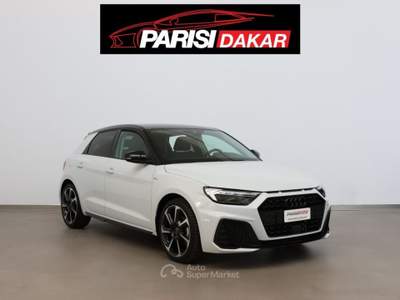 Audi A1 SPB 30TFSI SLine Black Edition*PROMO PARISI GROUP* Bianco usata Concorezzo