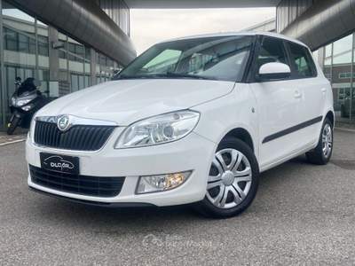 Skoda Fabia 1.6 TDI CR 75CV 5P. Bianco usata Savignano sul Rubicone