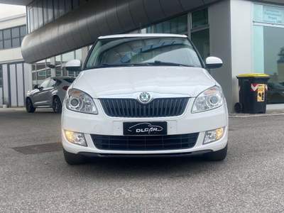 Skoda Fabia 1.6 TDI CR 75CV 5P. Bianco usata Savignano sul Rubicone