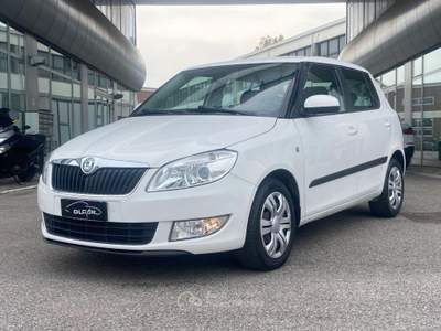 Skoda Fabia 1.6 TDI CR 75CV 5P. Bianco usata Savignano sul Rubicone