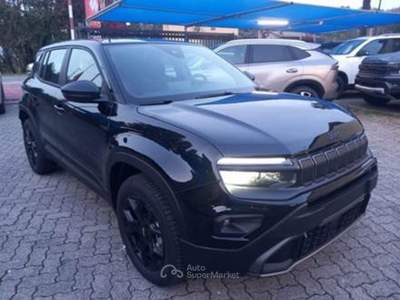 Jeep Avenger 12 Turbo E-DCT6 MHEV  HYBRID 4XE  UPLAND  AUTOMATICA 145 CV Nero usata Provaglio d'Iseo