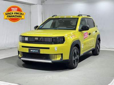 Fiat Grande Panda 44 kWh La Prima Giallo usata Montagna in Valtellina