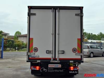 MAN TGE 6.180 5.5T 2.0 BITDI 177 CV RWD CELLA FRIGO FNAX Bianco usata Quinzano D'oglio