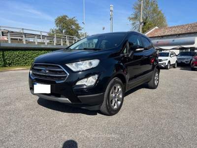 Ford EcoSport 1.5 TDCi 100 CV Start&Stop Titanium 1 PROPRIETARIO Nero usata Portogruaro