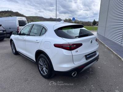 Alfa Romeo Stelvio 2.2 Turbodiesel perla 210 CV AT8 Q4 Super 4x4 4WD Bianco usata Sant'Angelo in vado