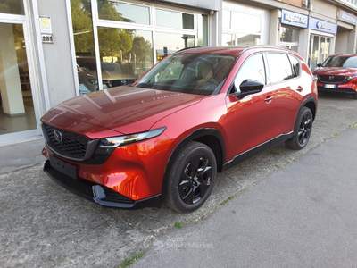 Mazda CX-5 2.5L e-Skyactiv G 141cv MHEV 6AT Homura *TETTO* Rosso usata Firenze