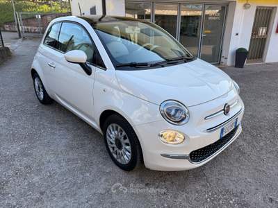 Fiat 500 1.2 Lounge Tetto Euro 6 Bianco usata Padova